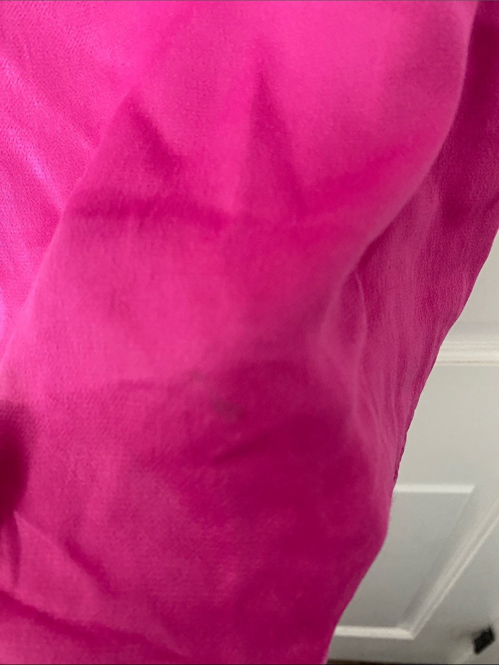 Anthropologie Floreat Fuchsia Pink Sleeveless Scoop Neck Tank Top - Picture 3 of 4